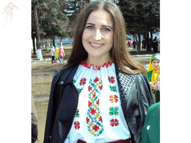 Студентка чувашской филологии ЧГУ Мария Самделова. Фото автора