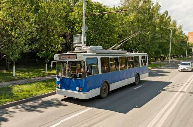 Троллейбус №14. Скрин из Яндекс.Карт