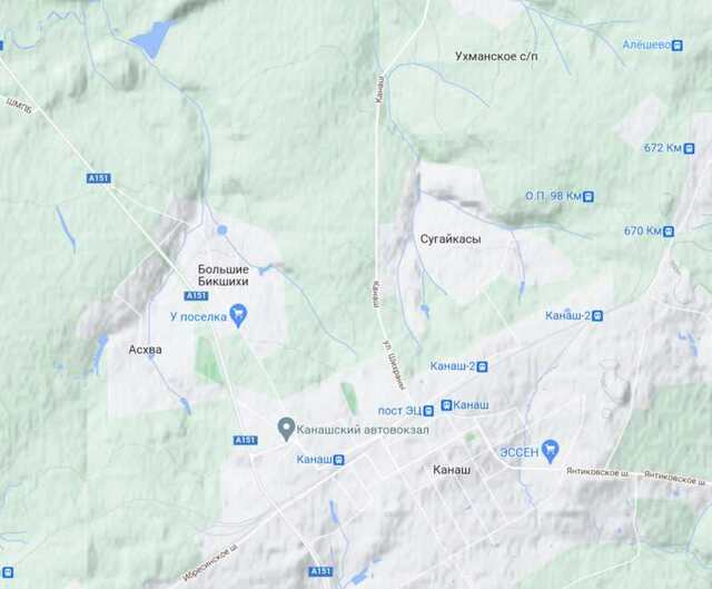 Сугайкасы на Google.Map